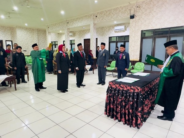 pelantikan H. Ismail Pahmi